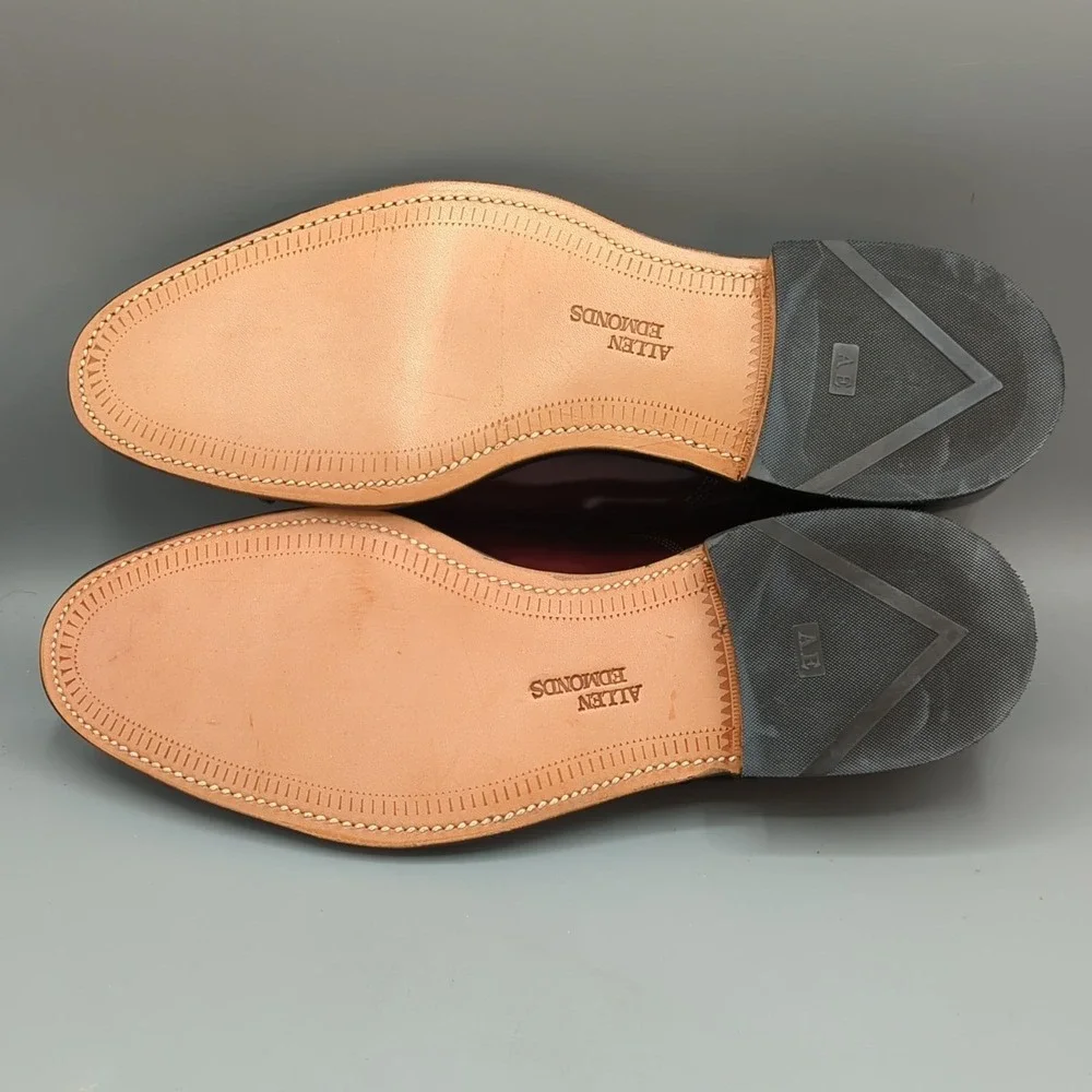 Allen Edmonds Park Avenue Cap-Toe Oxford Made In USA Calfskin Size Men's 10.5 C